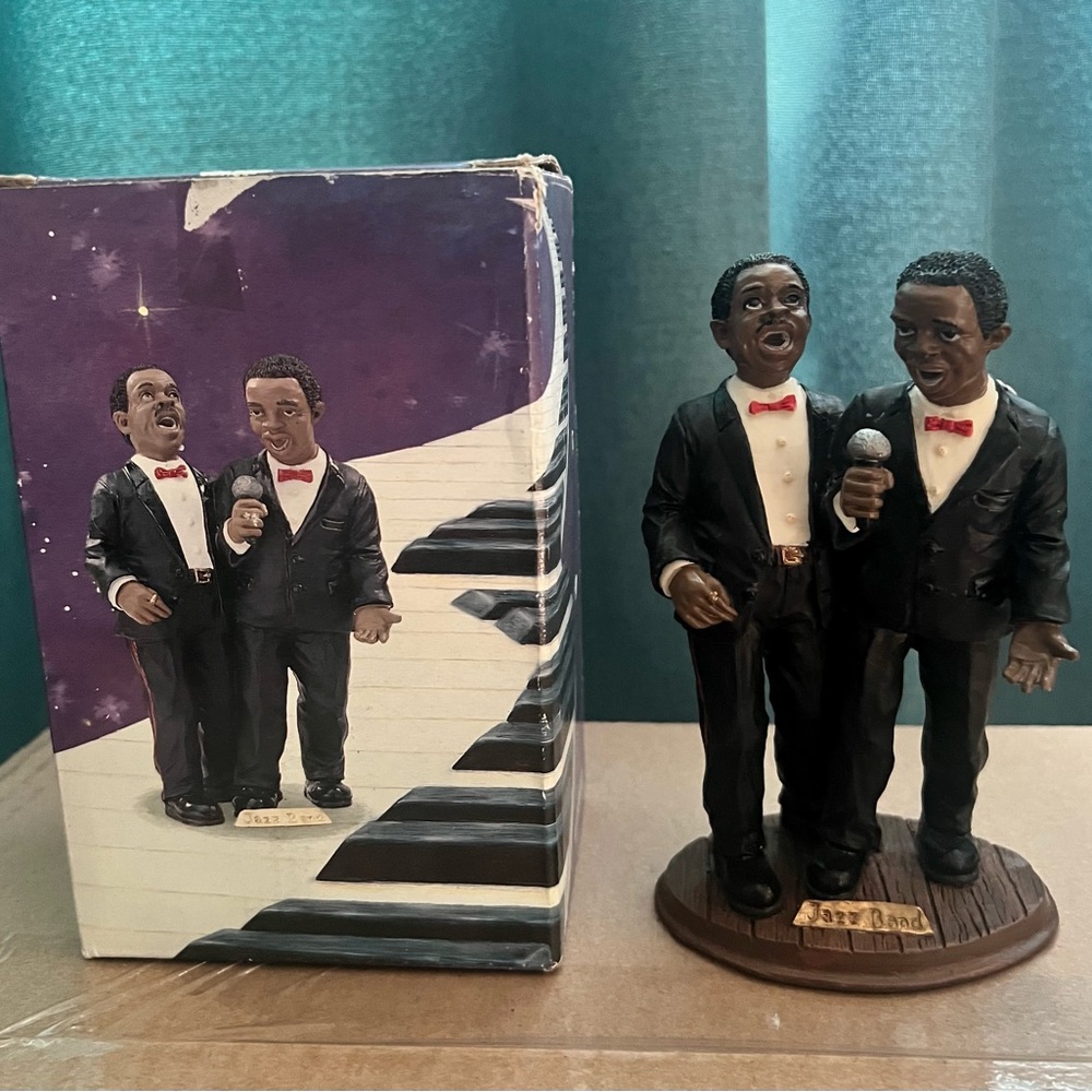 Vintage Jazz Band Sculpture. The Vantage Collection RARE
